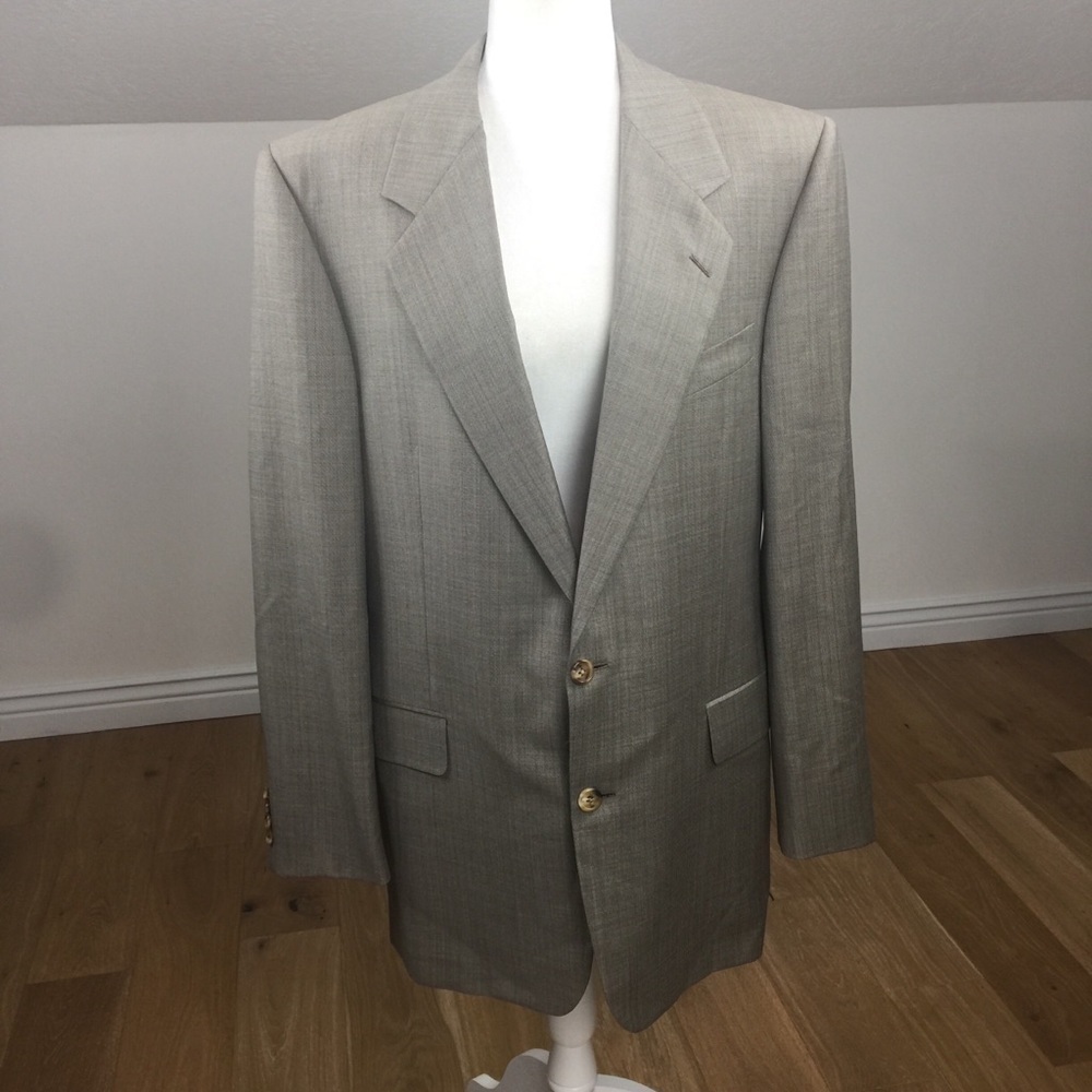 Loro Piana X Hickey Freeman Blazer Suit 42 Long